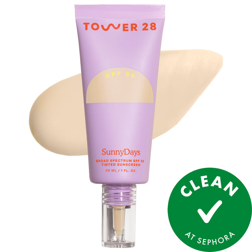 SunnyDays SPF 30 Tinted Sunscreen Foundation - Natural Finish, Vegan & Cruelty-Free SunnyDays SPF 30 Tinted Sunscreen - Natural & Vegan Tinted Sunscreen Foundation, Natural Finish Foundation, SPF 30 Sunscreen, Vegan Beauty Products, Gluten-Free Makeup, Cruelty-Free Cosmetics, Non-Nano Zinc Oxide Sunscreen, Blue Light Protection Makeup, Clean Beauty, Sensitive Skin Friendly, Daily Sun Protection, Light to Medium Coverage, Liquid Foundation, Natural Finish Makeup, Ethical Beauty Products