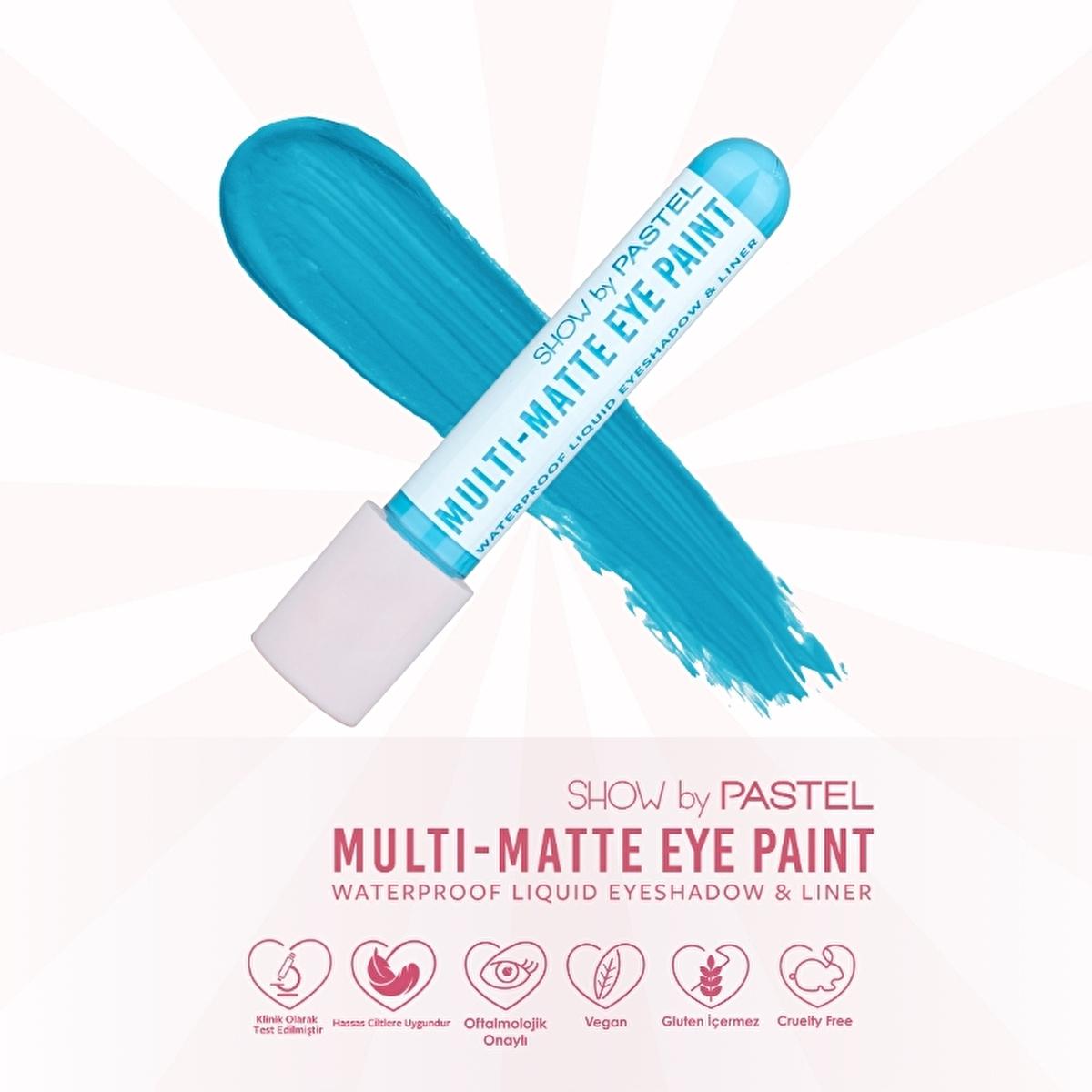 show by pastel multi-matte eye paint product image, waterproof eyeshadow and eyeliner applicator Show by Pastel Multi-Matte Eye Paint - Waterproof Eyeshadow & Liner for Makeup Enthusiasts | 4.2 ml Show by Pastel Multi-Matte Eye Paint & Liner - Waterproof show-by-pastel, multi-matte-eye-paint, waterproof-eyeshadow, eyeliner, cosmetic-users, makeup-enthusiasts, ai-generated, long-lasting-makeup, matte-finish, fine-lines-reduction