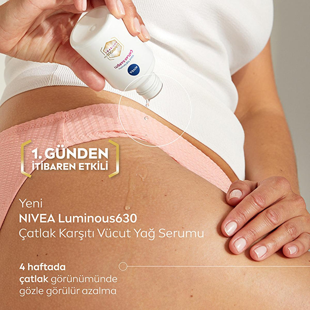 NIVEA Luminous Stretch Mark Serum - Body Moisturizer for Stretch Marks with LUMINOUS630, Long-Lasting Hydration & - view 4