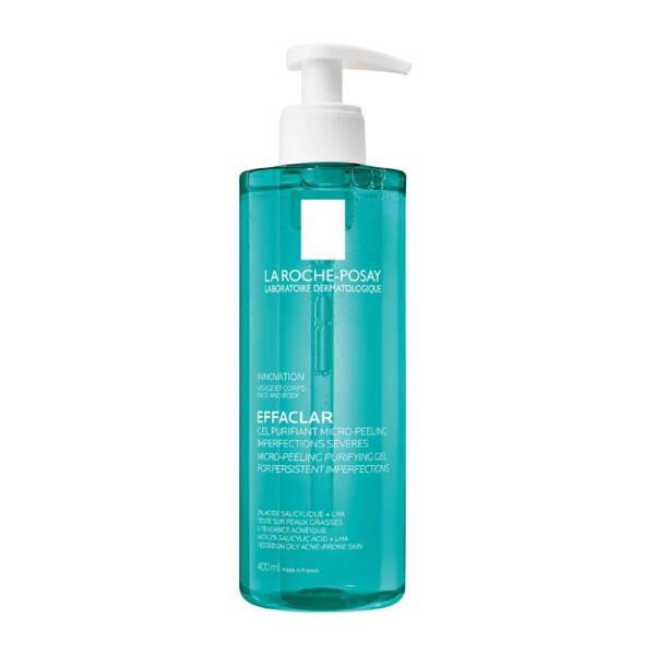 La Roche-Posay Effaclar Micro-Peeling Facial Cleanser - 400ml - Acne Treatment, Gentle Exfoliation for Smoother Skin - image 10