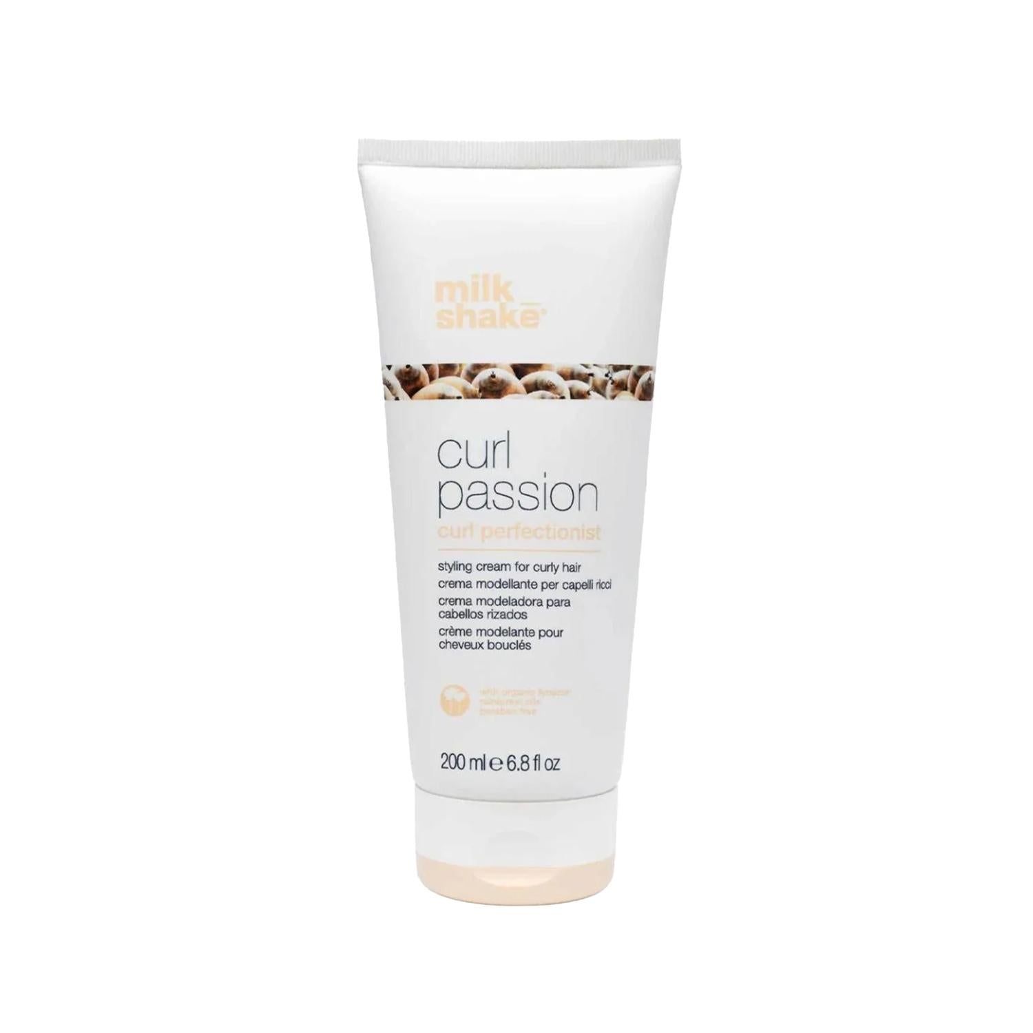 milk_shake Curl Passion Curl Perfectionist Cream - 6.76 fl oz Curl Enhancing & Defining Hair Care Product milk_shake Curl Passion Cream for Defined Curls curl enhancing cream, hair care product, curly hair definition, milk_shake Curl Passion, curl perfectionist cream, curly hair care, hair moisturizer, curl definition, frizz reduction, hair cream, curl styling, curly hair routine, hair nourishment