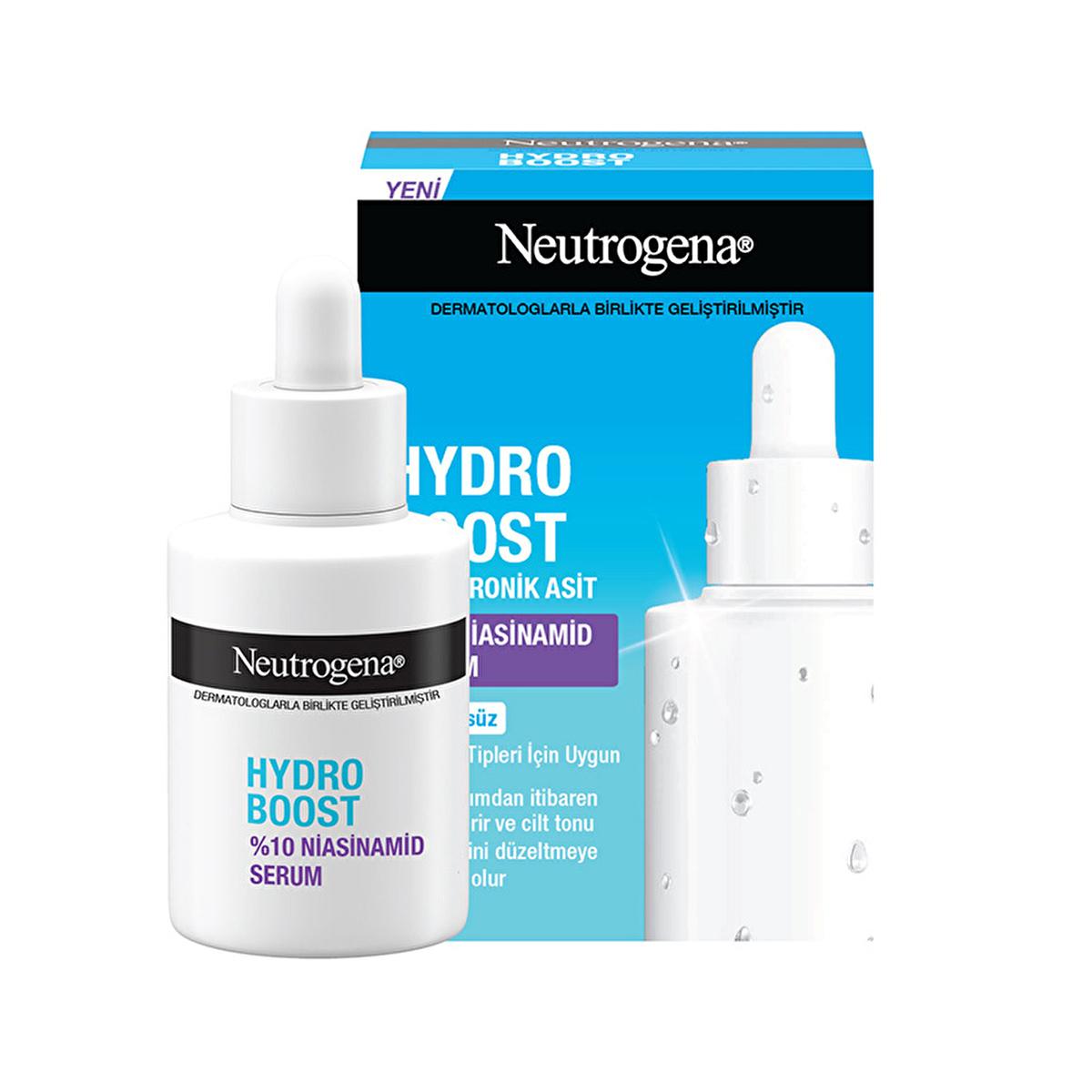 Neutrogena Hydro Boost Niacinamide Serum - 10% Niacinamide for Hydrated, Even Skin Tone - 30 ml Neutrogena Hydro Boost Niacinamide Serum - Hydrate & Even Skin Tone Niacinamide Serum, Hyaluronic Acid Skincare, Hydro Boost Serum, Skin Hydration Products, Skincare for Even Skin Tone, Neutrogena, Hydrating Serum, Skin Tone Evening, Pore Reduction, Anti-Aging Skincare, Skincare Routine, Facial Serum, Dermatologist Tested, Cruelty-Free, 30 ml Skincare, Daily Hydration, Skincare Essentials