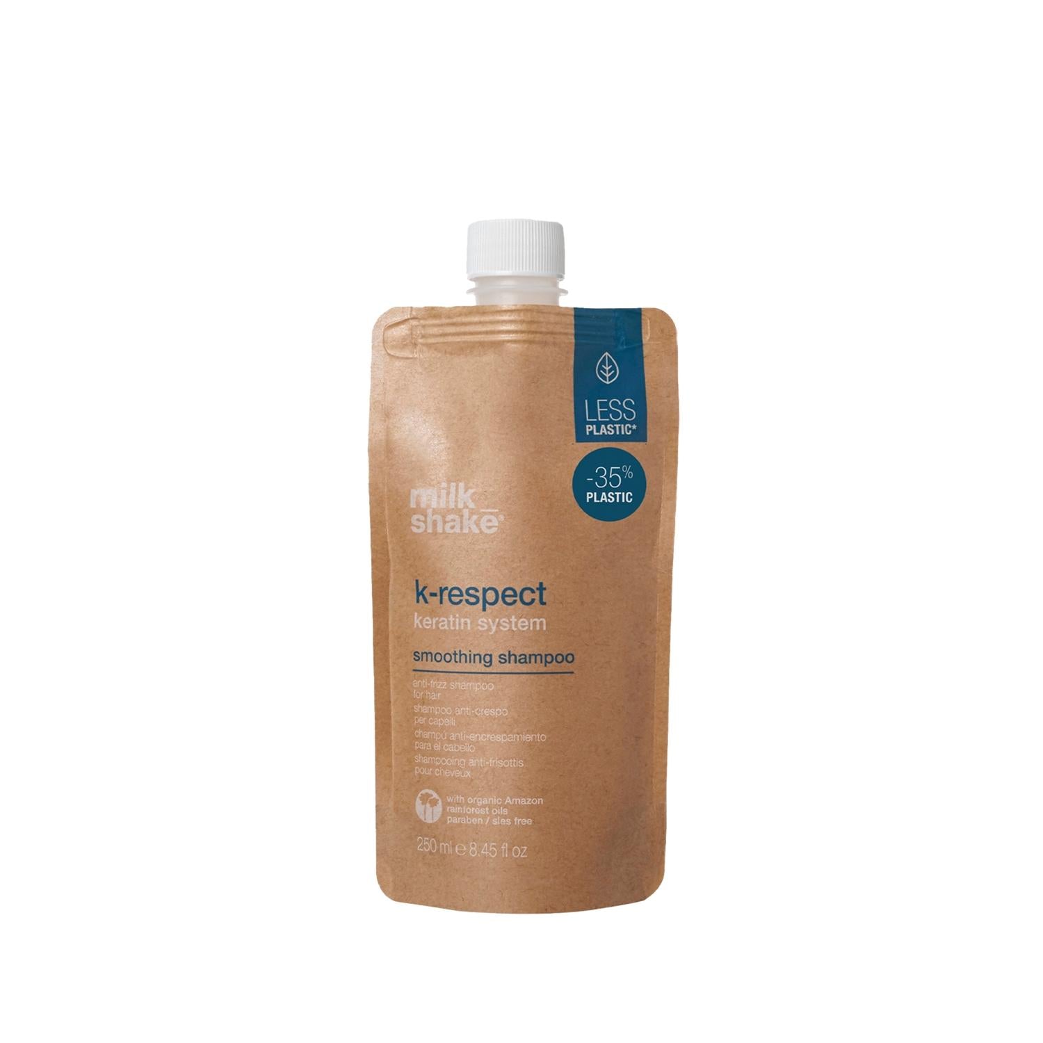 milk_shake K-Respect Smoothing Shampoo - 250ml, Softens & Smooths Hair, Ideal for Dry or Damaged Hair milk_shake K-Respect Smoothing Shampoo - Softens & Smooths Hair hair smoothing shampoo, milk_shake K-Respect, smoothing hair care, softening shampoo, 250 ml hair smoothing product, hair care, dry hair solution, damaged hair repair, frizz reduction, smooth hair, soft hair, manageable hair, hair smoothing solution, milk_shake hair products