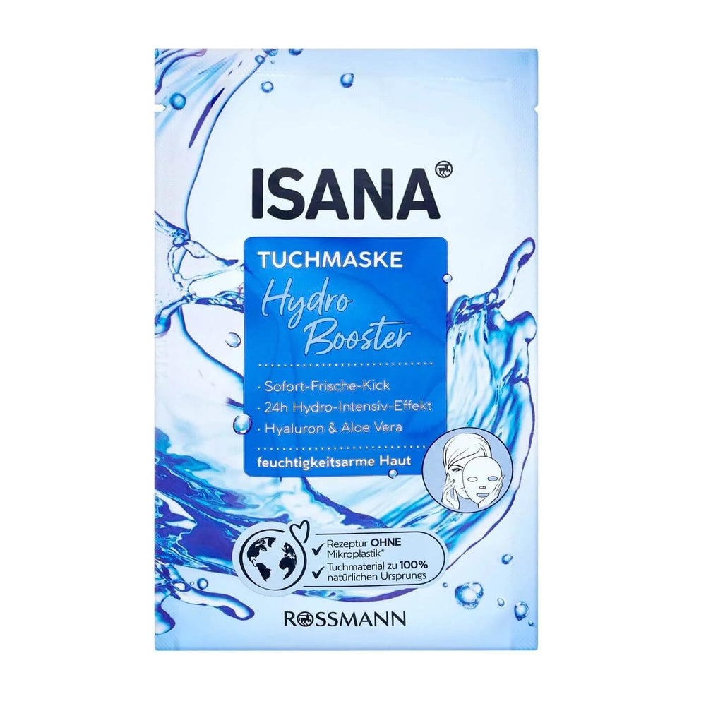 Isana Hydro Booster Sheet Mask for Dehydrated Skin 1 Count