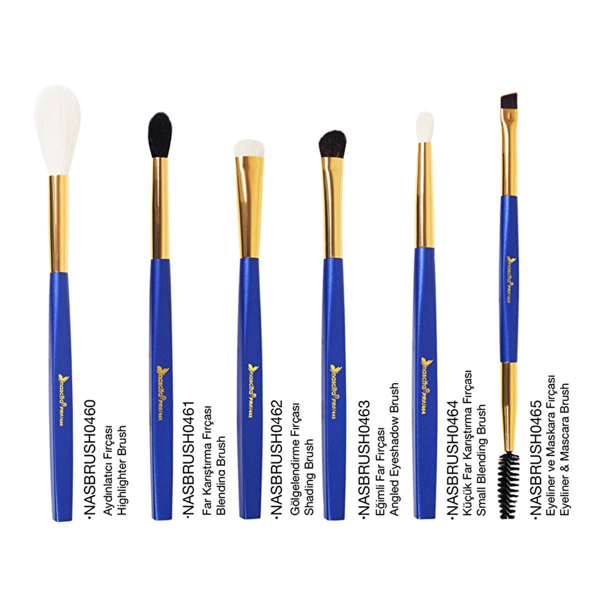 Nascita Makeup Brush Set - 6 Piece Professional Makeup Brushes for Everyday Use Nascita 6 Piece Makeup Brush Set for Professionals makeup brush set, professional makeup brushes, high-quality makeup brushes, 6-piece brush set, makeup tools, cosmetic brushes, makeup essentials, beauty products, Nascita, professional makeup, everyday makeup, makeup artists, beauty tools