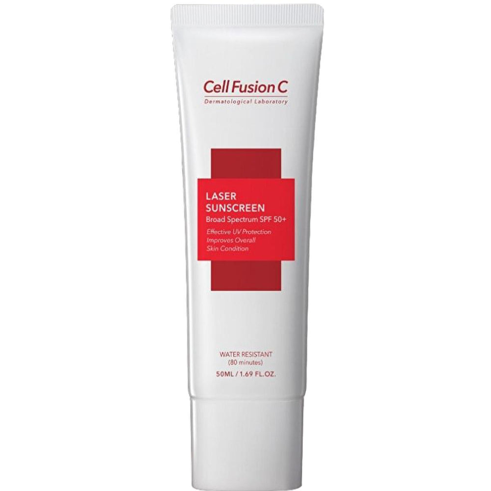 Cell Fusion C: Laser Sunscreen SPF50+ - Korean Sunscreen for Sensitive Skin, Anti-Aging, Pollution Protection & Collagen Boost (1.69 fl oz) Cell Fusion C SPF50+ Sunscreen: Korean Sunscreen for Sensitive Skin sunscreen SPF50, sensitive skin sunscreen, Korean sunscreen, collagen sunscreen, anti-aging sunscreen, Cell Fusion C sunscreen, sun protection pollution, sunscreen for face, sunscreen, SPF 50+, sensitive skin, collagen, Coenzyme Q10, acetylhexapeptide-8, pollution protection, UV protection, UVA, UVB, k-