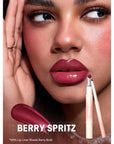 Sheglam Bold Booster Plumper Liquid Lipstick 409 Berry Spritz