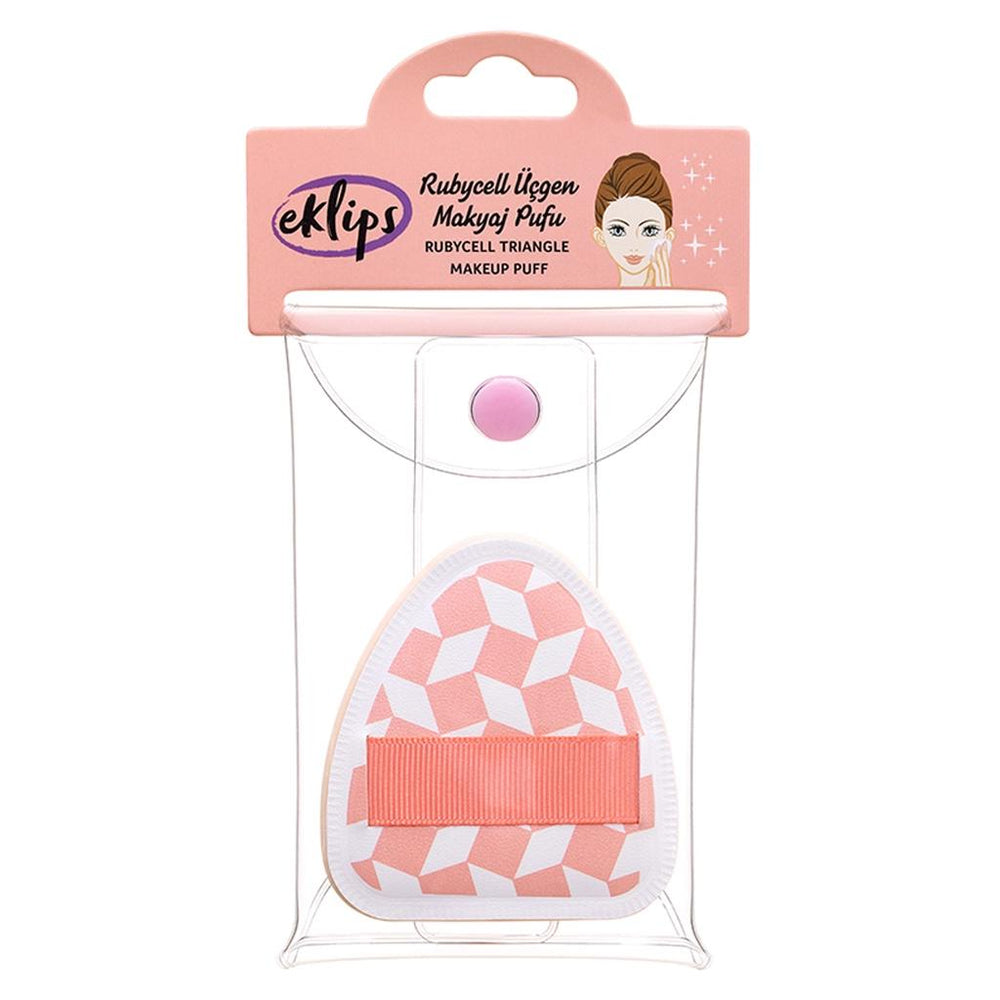 Eklips Triangle Rubycell Makeup Puff for Flawless Finish