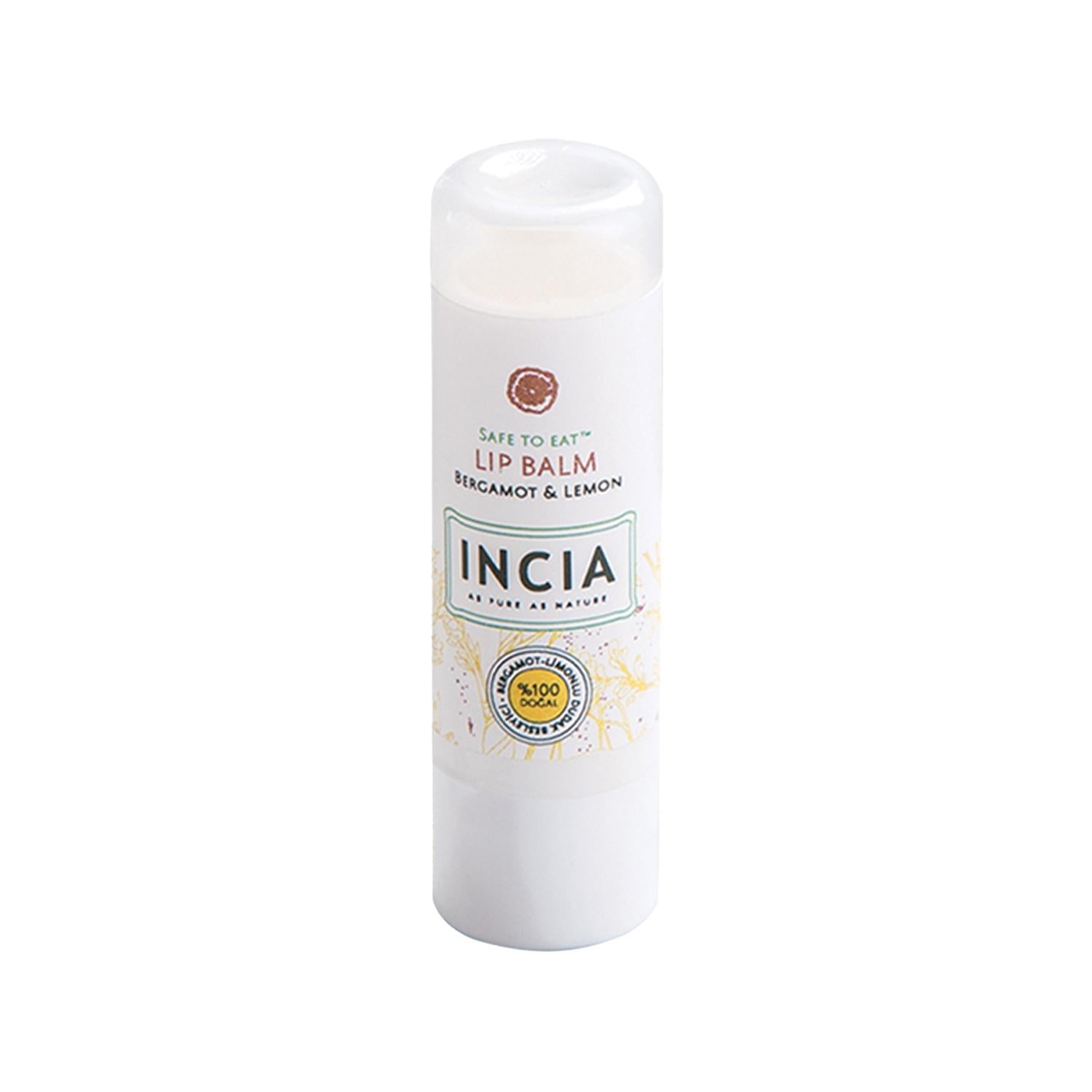 INCIA Bergamot & Lemon Lip Balm - Natural Moisturizing Lip Care with Citrus Flavor - 6g Compact Size INCIA Bergamot Lip Balm - Natural Lip Care Lip Balm, Bergamot Lip Care, Lemon Flavored Lip Moisturizer, Natural Lip Nourishment, Compact Lip Balm, Lip Care Products, Moisturizing Lip Balm, Citrus Flavored Lip Balm, Travel Size Lip Care, Natural Ingredients, Lip Hydration, Lip Softening, Antioxidant Lip Care, Gift for Her, Gift for Him, Personal Care, Skincare, Beauty Products