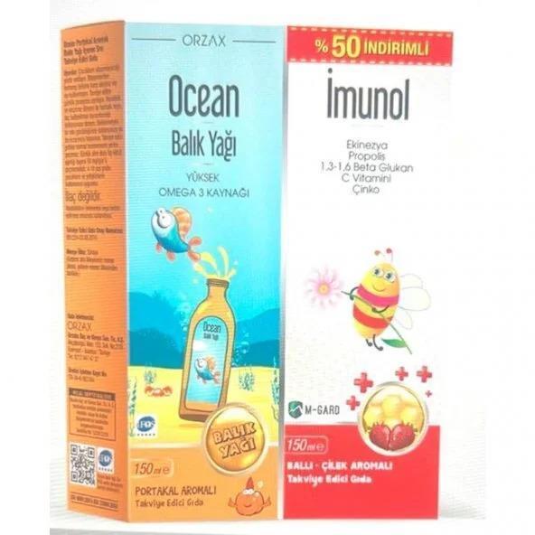 Ocean Omega-3 Fish Oil Syrup for Kids & Adults - Orange Flavored, 5.07 fl oz - view 2