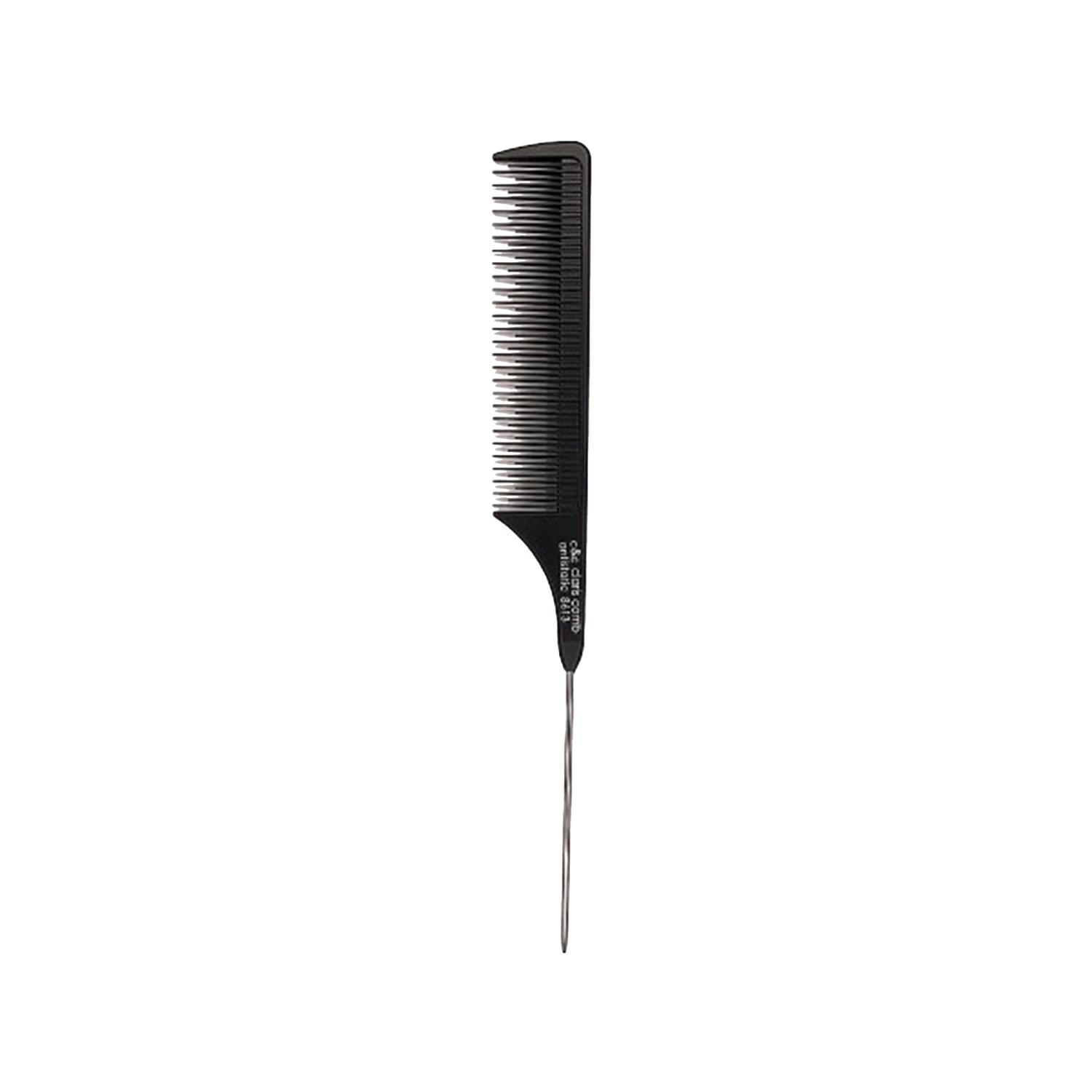 Claris Karbon Tarak 8613 C-25009 Hair Comb - Carbon Hair Comb for Detangling and Styling Claris Karbon Tarak 8613 C-25009 Hair Comb hair comb, carbon hair comb, Claris hair comb, tangle remover, hair care tool, detangling comb, styling comb, affordable hair care, carbon material, durable hair comb, static reduction, budget-friendly hair tools