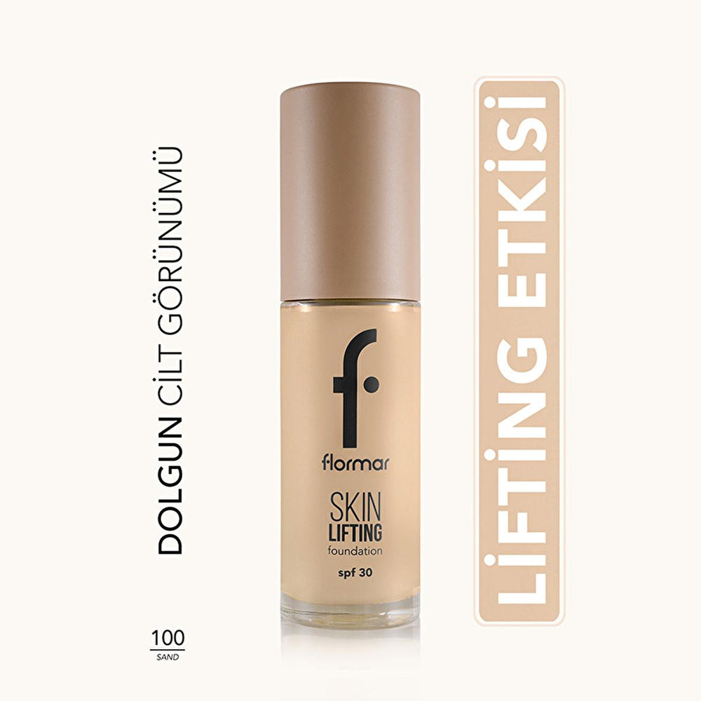 Flormar Skin Lifting Foundation - Anti-Aging, Natural Finish, SPF 30 - Foundation