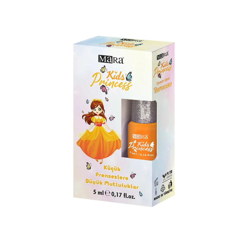 Mara Kids Princess Water-Based Nail Polish Orange 10ml