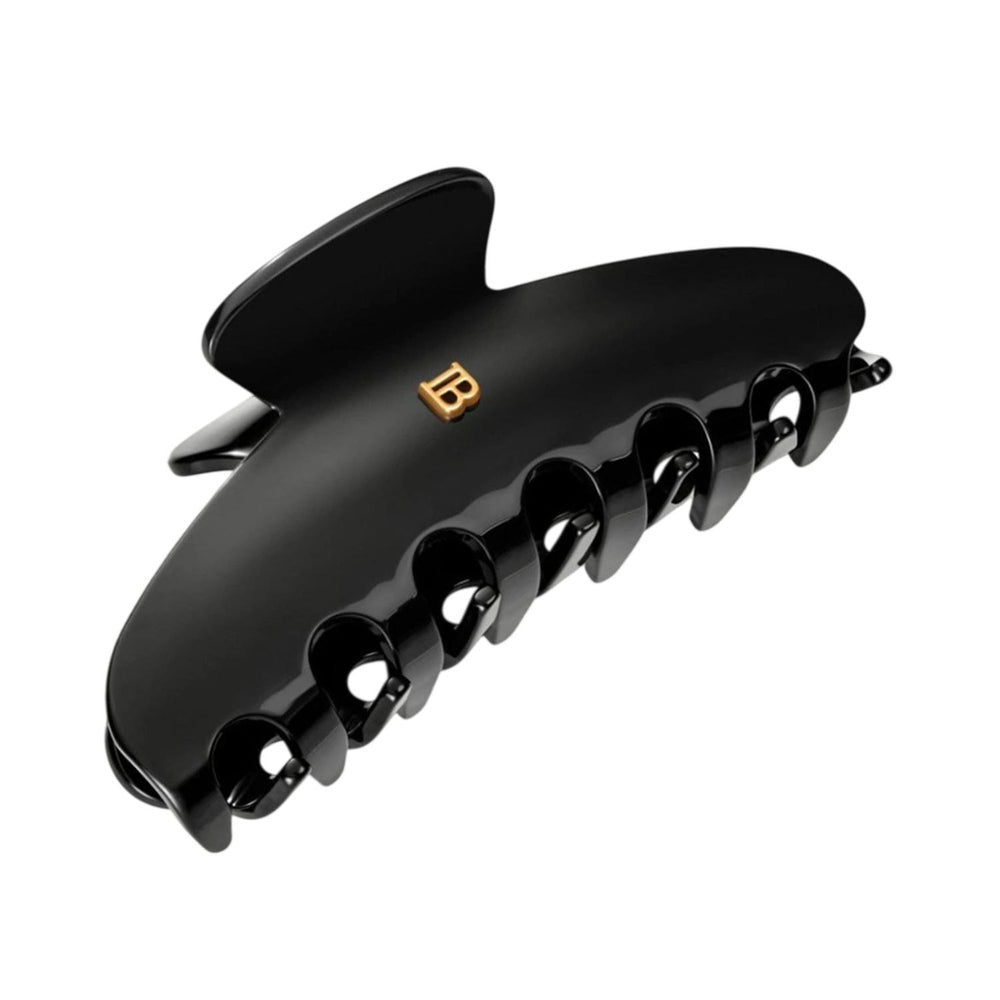 Balmain Cellulose Acetate Pince à Cheveux Large Hair Clip Black