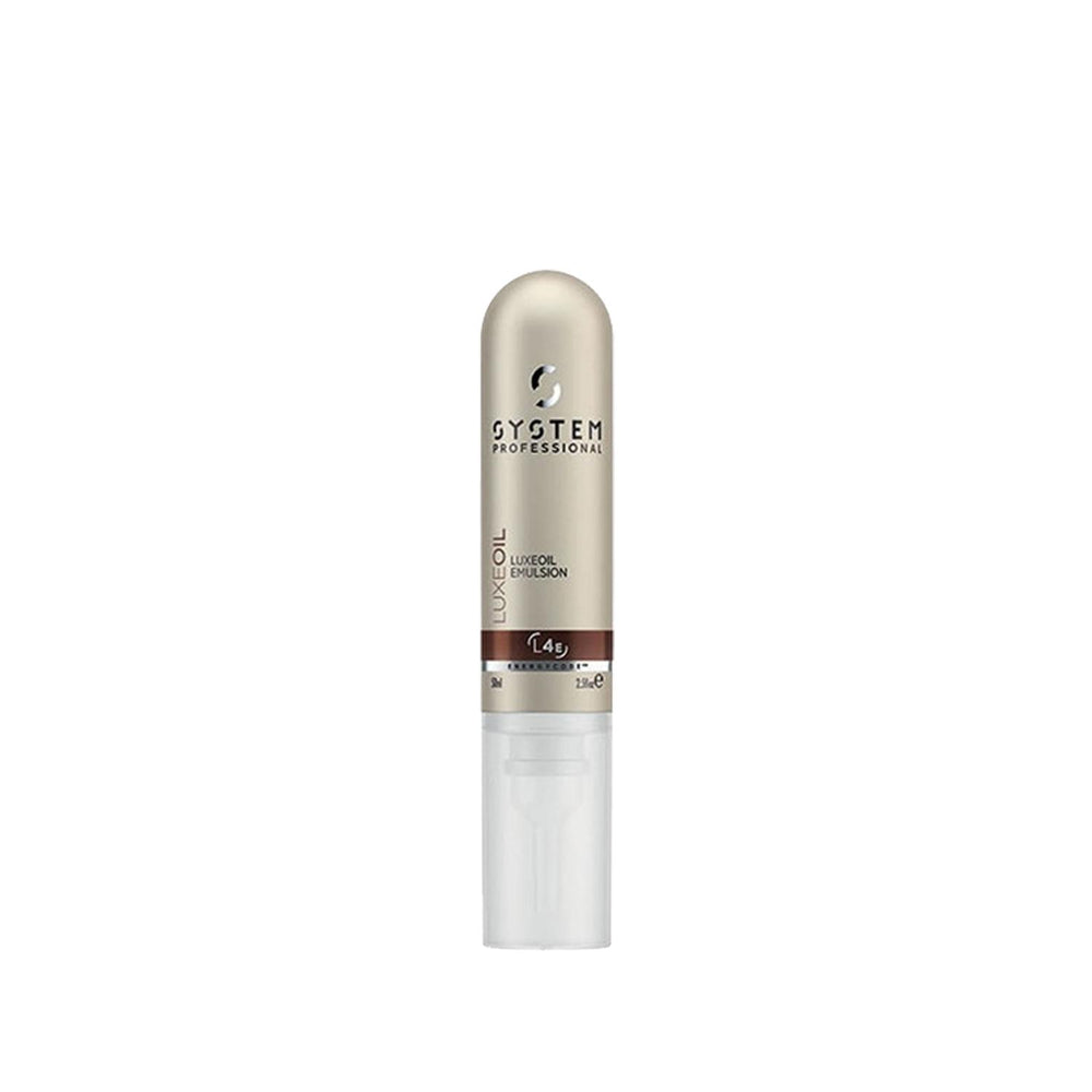 Wella System Professional Luxe Oil Emulsion - Nourishing Hair Care for Dry or Damaged Hair, 50ml Wella Luxe Oil Emulsion - Professional Hair Care Wella System Professional, Luxe Oil Emulsion, Hair care product, Professional hair care, Luxury hair oil, Nourishing hair care, Moisturizing hair care, Professional grade hair products, Hair care for dry hair, Hair care for damaged hair
