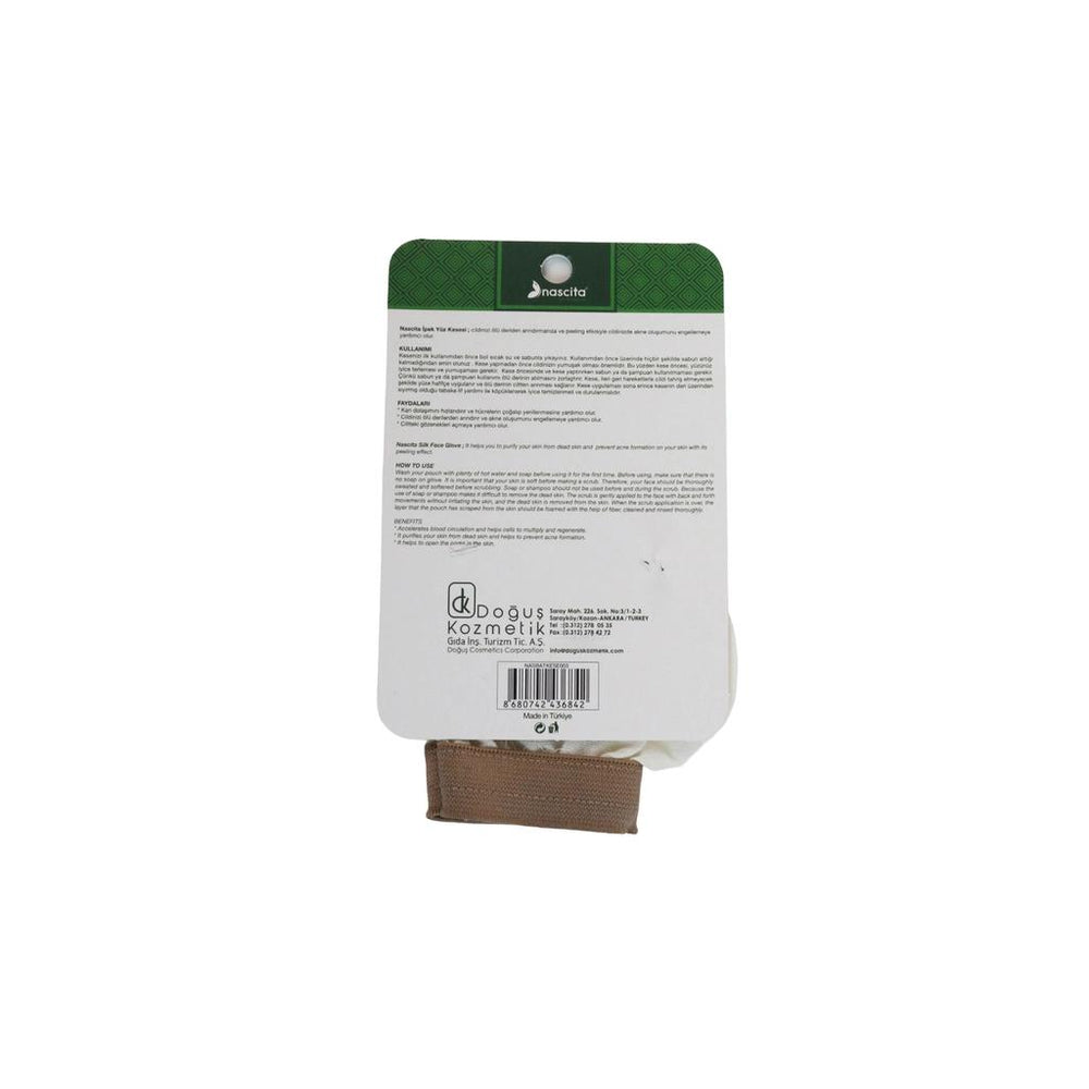 Nascita Silk Exfoliating Bath Mitt for Smooth Skin