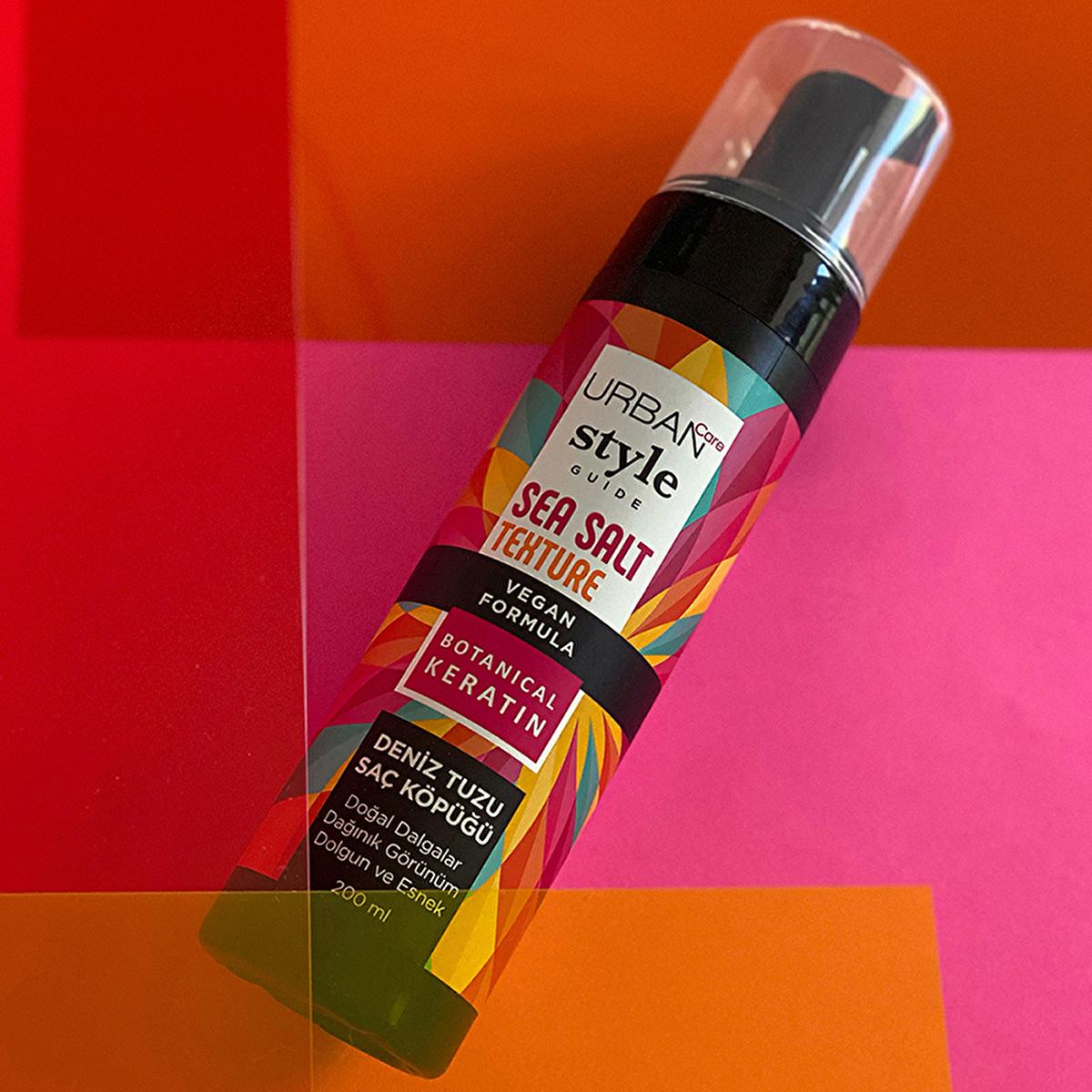 Urban Care Deniz Tuzu Saç Köpüğü 200ml - Volumizing Hair Mousse with UV Protection Urban Care Volumizing Hair Mousse with UV Protection Hair Styling Mousse, Volumizing Hair Product, UV Protection for Hair, Botanical Keratin Hair Care, Natural Hair Texture Enhancement, Hair Care, Styling Products, Hair Volume, Texture Enhancement, UV Protection, Heat Styling Protection