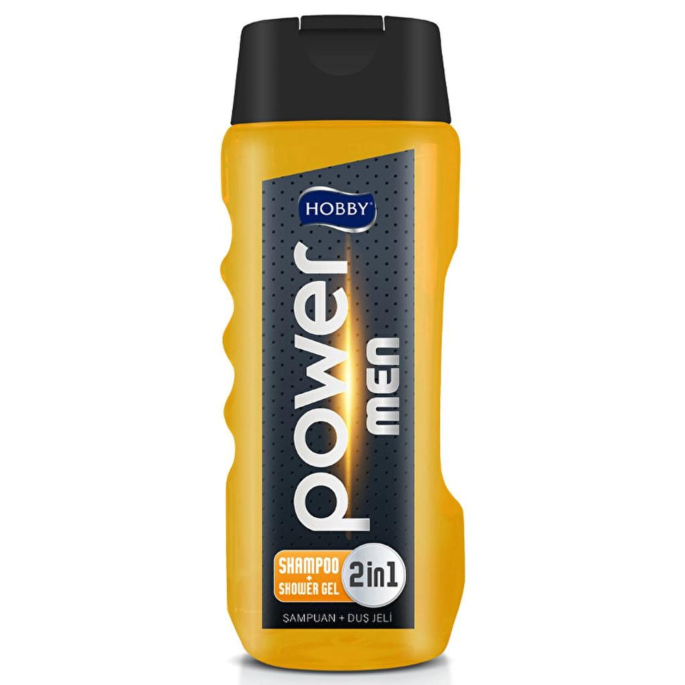 Hobby Men Power 2 in 1 Shower Gel & Body Wash 400 ml