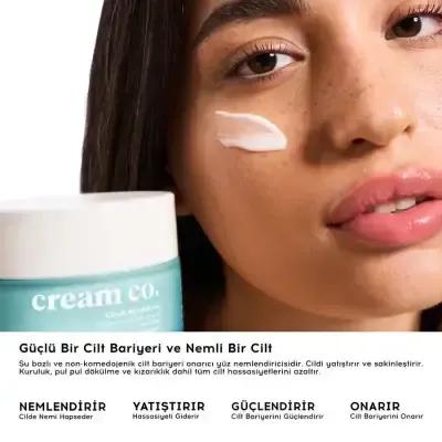 Cream Co. Hydrating Facial Moisturizer Set for Sensitive Skin: Hyaluronic Acid, Niacinamide, Vegan Skincare - Repair &amp; Protect, Improve Skin Texture Cream Co. Facial Moisturizer: Hydrate Sensitive Skin, Vegan facial moisturizer, sensitive skin moisturizer, hyaluronic acid serum, niacinamide moisturizer, vegan skincare, skin barrier repair cream, hydrating face cream, redness relief moisturizer, skin texture improvement, cloud moisturizer, moisturizer, sensitive skin, hyaluronic acid, niacinamide, vegan, ski