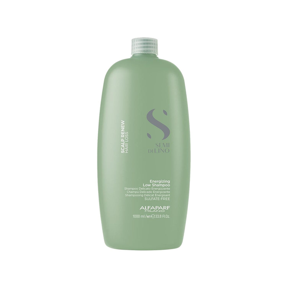 Alfaparf Semi Di Lino Scalp Energizing Shampoo - 1000ml, Energizes Scalp, Promotes Hair Care Alfaparf Semi Di Lino Scalp Shampoo - Energizes & Nourishes Alfaparf Semi Di Lino, Scalp Energizing Shampoo, 1000 ml Shampoo, Hair Care Products, Energizing Scalp Shampoo, Hair Growth, Dandruff Solution, Scalp Health, Alfaparf, Semi Di Lino, Energizing Shampoo, Large Volume Shampoo, Trusted Hair Care Brand