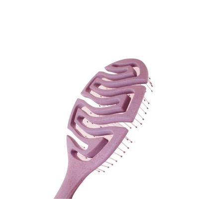 Nascita Eco-Friendly 3D Hair Brush - Recycled Materials, Gentle Detangling for All Hair Types - Pink - view 3