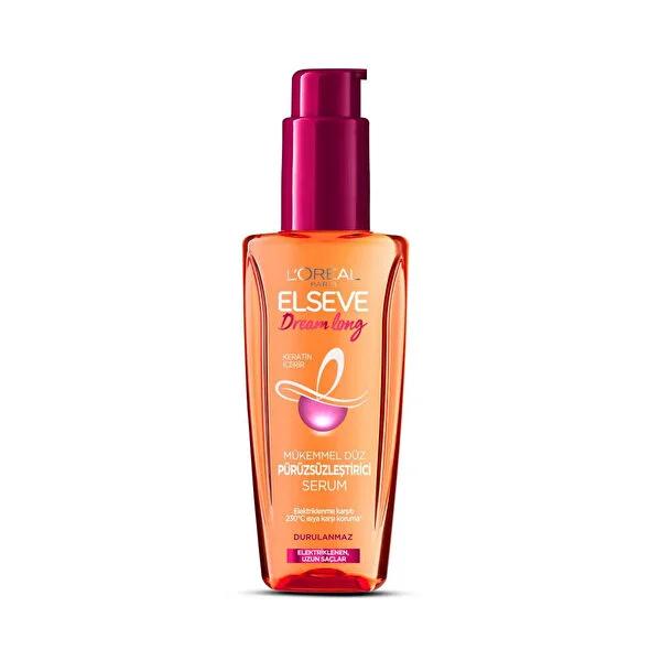 Elseve Dreamy Long Anti-Frizz Hair Serum with Keratin & Cocoa Oil - 3.38 fl oz - image 4
