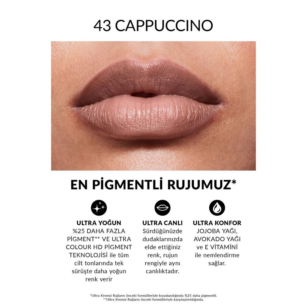Avon Ultra Creamy Lipstick in Cappuccino 3.6g