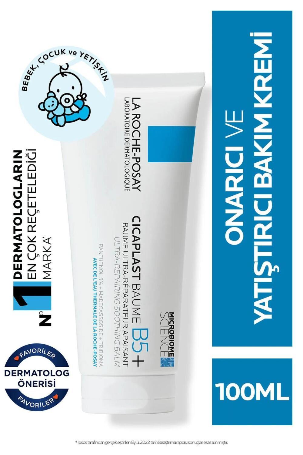 La Roche-Posay Cicaplast Baume B5: Soothing Repair Balm for Dry, Irritated &amp; Sensitive Skin | Fragrance-Free, B5 &amp; Madecassoside Cream | 100ml La Roche-Posay Cicaplast B5 Balm: Soothe &amp; Repair Dry, Irritated Skin La Roche Posay Cicaplast Baume B5, soothing repair balm, dry skin balm, irritated skin treatment, fragrance-free moisturizer, sensitive skin balm, baby skin balm, skin repair cream, B5 balm, Madecassoside cream, dry skin, irritated skin, sensitive skin, skin repair, skin hydration, fragrance-free, 