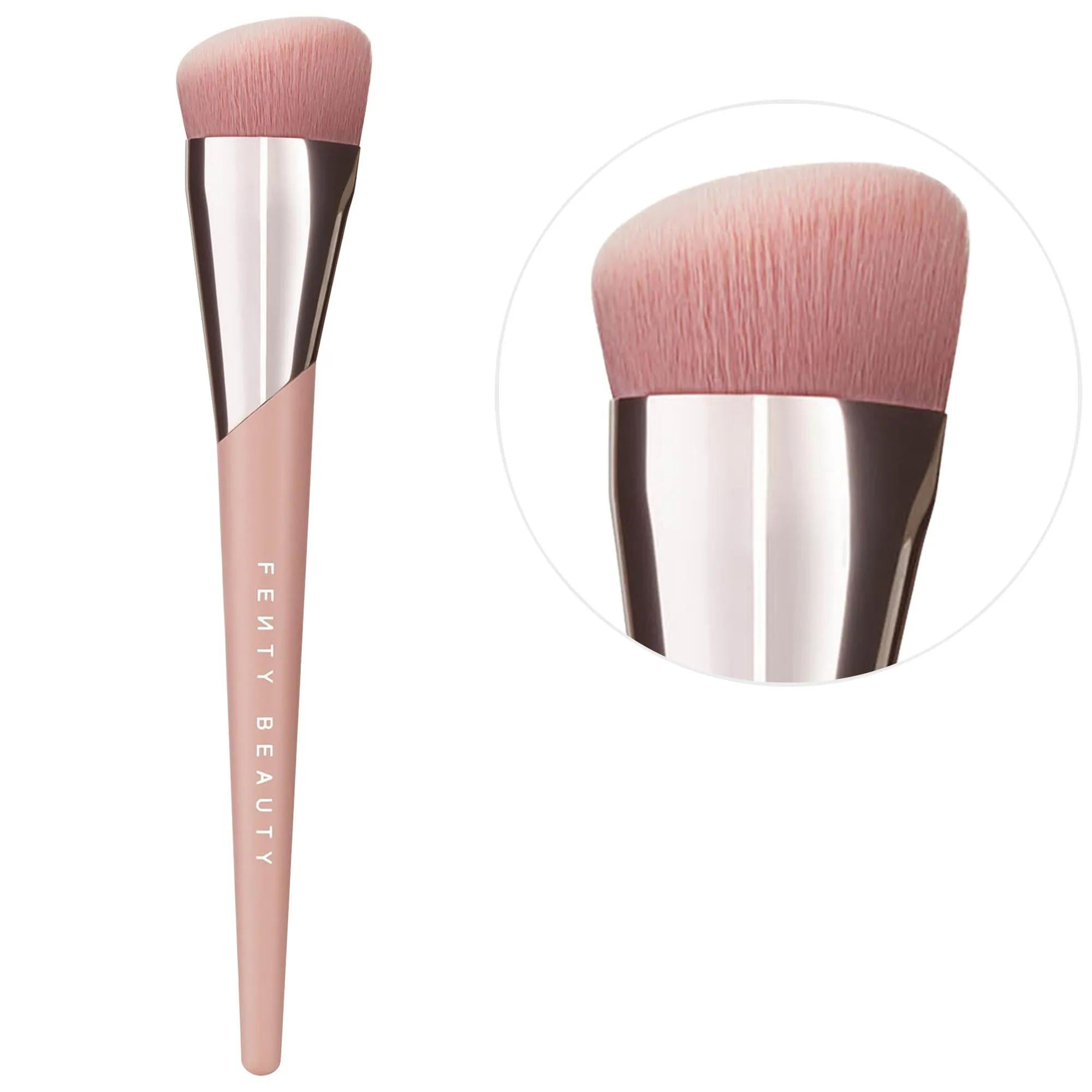 Soft'lit Foundation Brush 145: Achieve a Flawless, Streak-Free Finish with This Tapered Makeup Brush Soft'lit Foundation Brush: Flawless, Streak-Free Finish Foundation brush, Makeup brush, Tapered foundation brush, Liquid foundation brush, Streak-free foundation application, Seamless foundation brush, Best foundation brush for liquid, Synthetic foundation brush, Makeup brush for flawless finish, Foundation application, Makeup application, Tapered brush, Liquid foundation, Streak-free, Seamless foundation, F