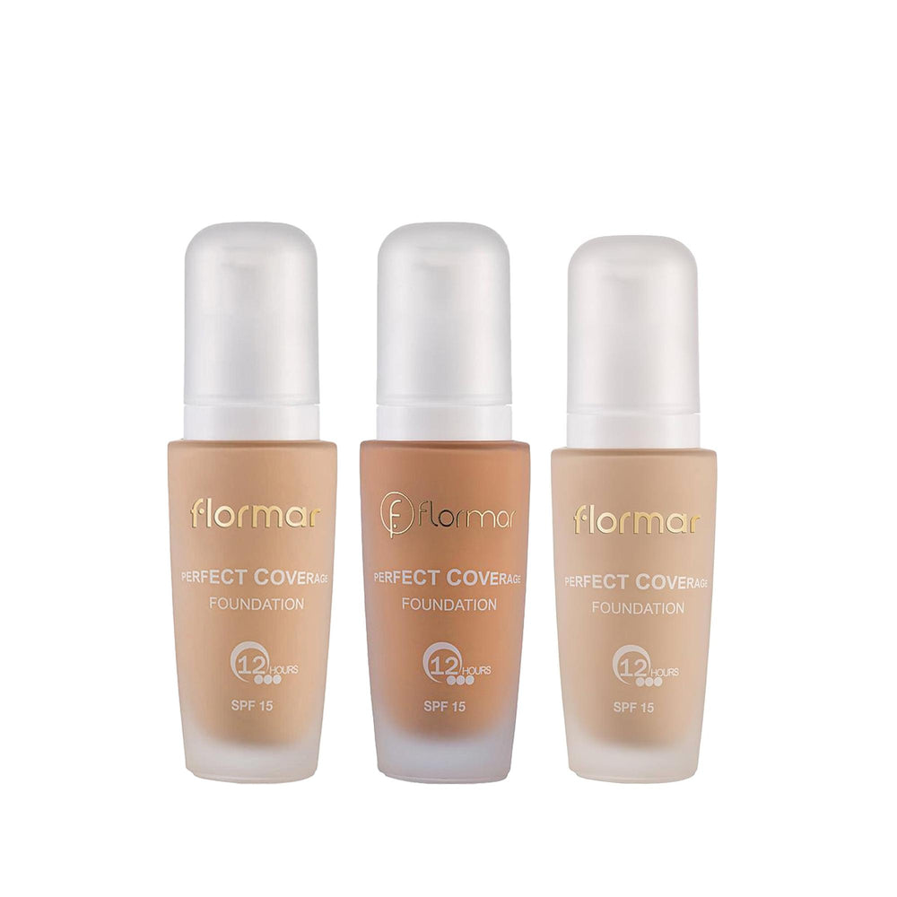 Flormar Perfect Coverage Foundation Makeup - 30ml, Comprehensive Facial Coverage & Smooth Complexion Flormar Perfect Coverage Foundation - Comprehensive Facial Coverage Flormar Foundation, Perfect Coverage Foundation, Foundation Makeup, Cosmetic Products, Makeup for Facial Coverage, Facial Makeup, Smooth Complexion, Comprehensive Coverage, Beauty Essentials, Makeup Products, Cosmetics, Flormar Cosmetics, Foundation for Imperfections, Confidence Boosting Makeup