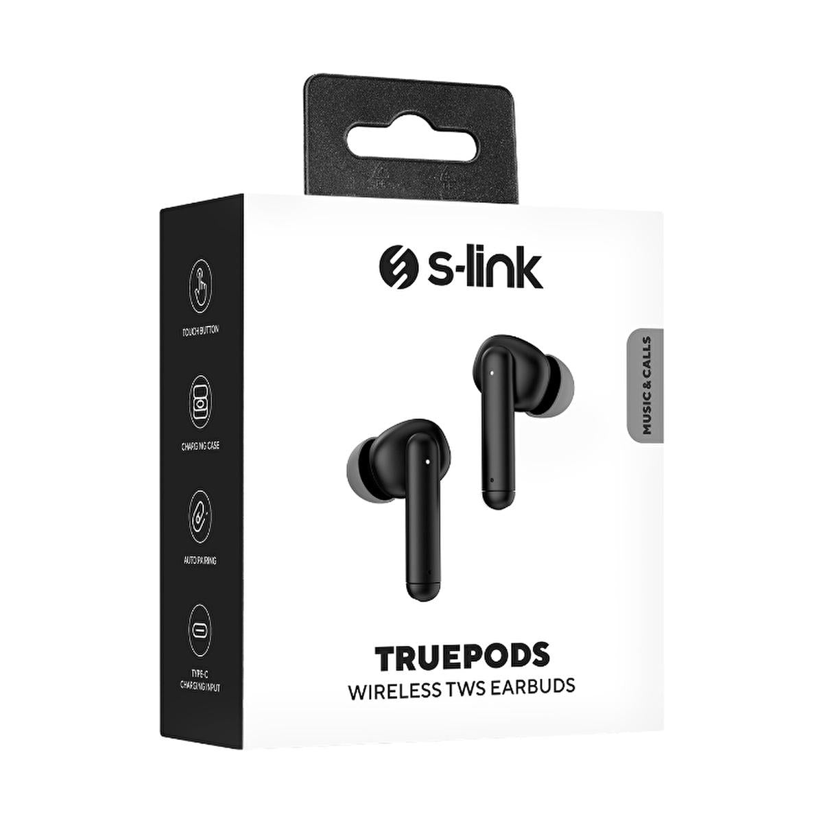 S-link TruePods: Bluetooth 5.3 Wireless Earbuds with IPX4 Waterproofing - Enjoy High-Quality Audio & Portable Convenience S-link TruePods: Waterproof Wireless Earbuds | Bluetooth 5.3 Bluetooth earbuds, Wireless headphones, TWS earbuds, IPX4 waterproof earbuds, Bluetooth 5.3 earbuds, Portable bluetooth headphones, Type-C charging earbuds, Sport earbuds, Wireless earphones for running, earbuds, headphones, wireless earbuds, waterproof earbuds, sport headphones, bluetooth 5.3, type-c charging, portable audio, 