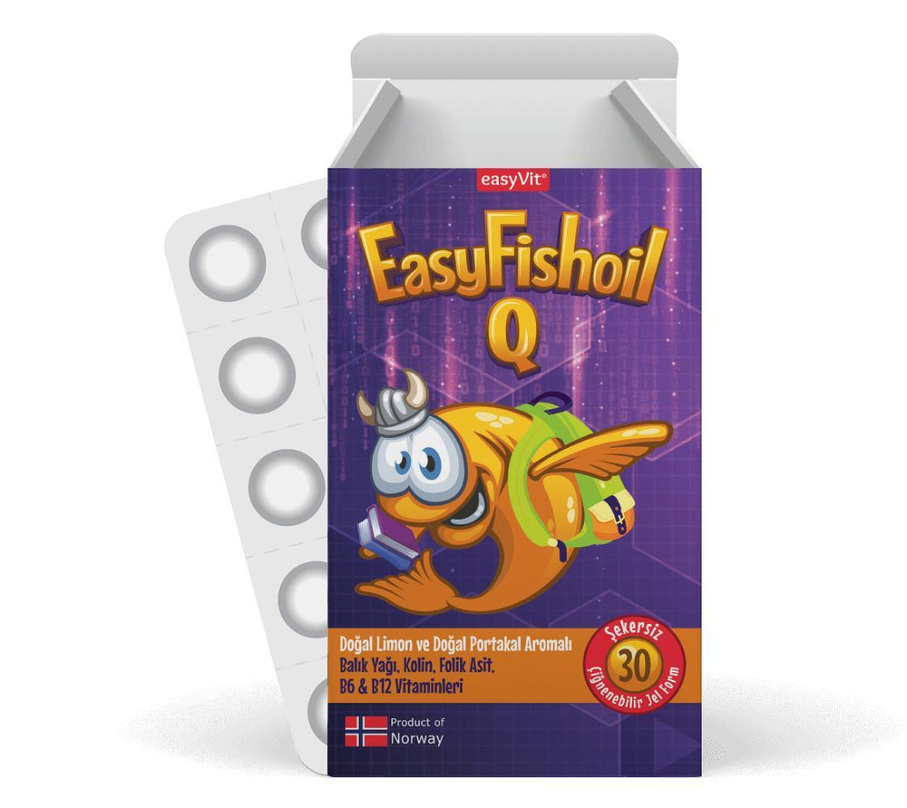 EasyFishoil Q Chewable Omega-3 for Kids - , and Vision - 30 Count - image 2