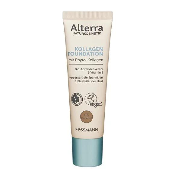 Alterra Organic Foundation Makeup - Anti-Aging, Medium Coverage, Natural Finish with Collagen & Q10 - 30ml Alterra Organic Foundation - Anti-Aging & Natural Makeup Organic Foundation, Natural Makeup, Anti-Aging Foundation, Medium Coverage Foundation, Collagen Foundation, Natural Skincare, Organic Skincare, Makeup for Sensitive Skin, Anti-Aging Makeup, Skincare Makeup, Foundation with Q10, Phyto-Collagen Foundation