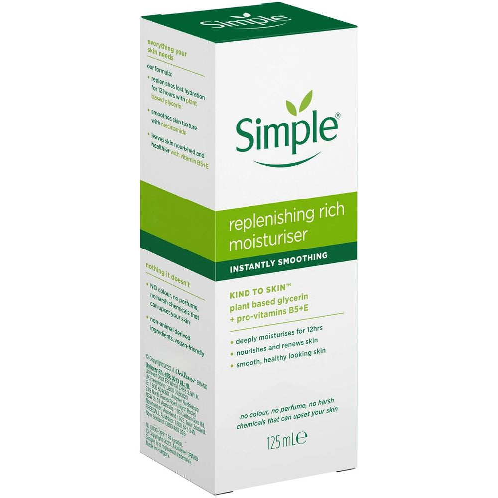 Simple Kind to Skin Regenerating Moisturizer 125 ml