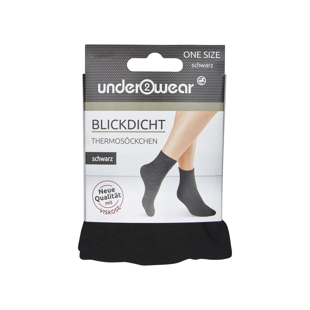 Underwear Thermal Socks in Black One Size