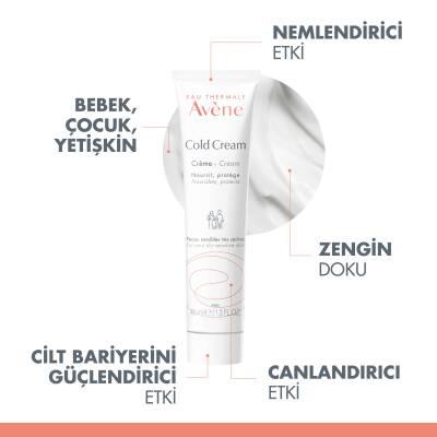 Avene Cold Creme Moisturizing Cream for Dry Skin - Soothing, Vitamin A Rich, Gentle Skincare for All Ages - image 4