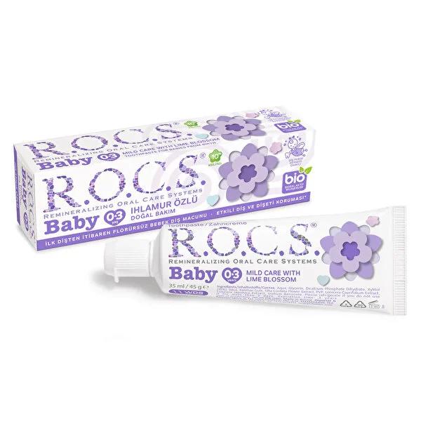 ROCS Baby 0-3 Years Toothpaste 35 ml / Linden Extract - image 6