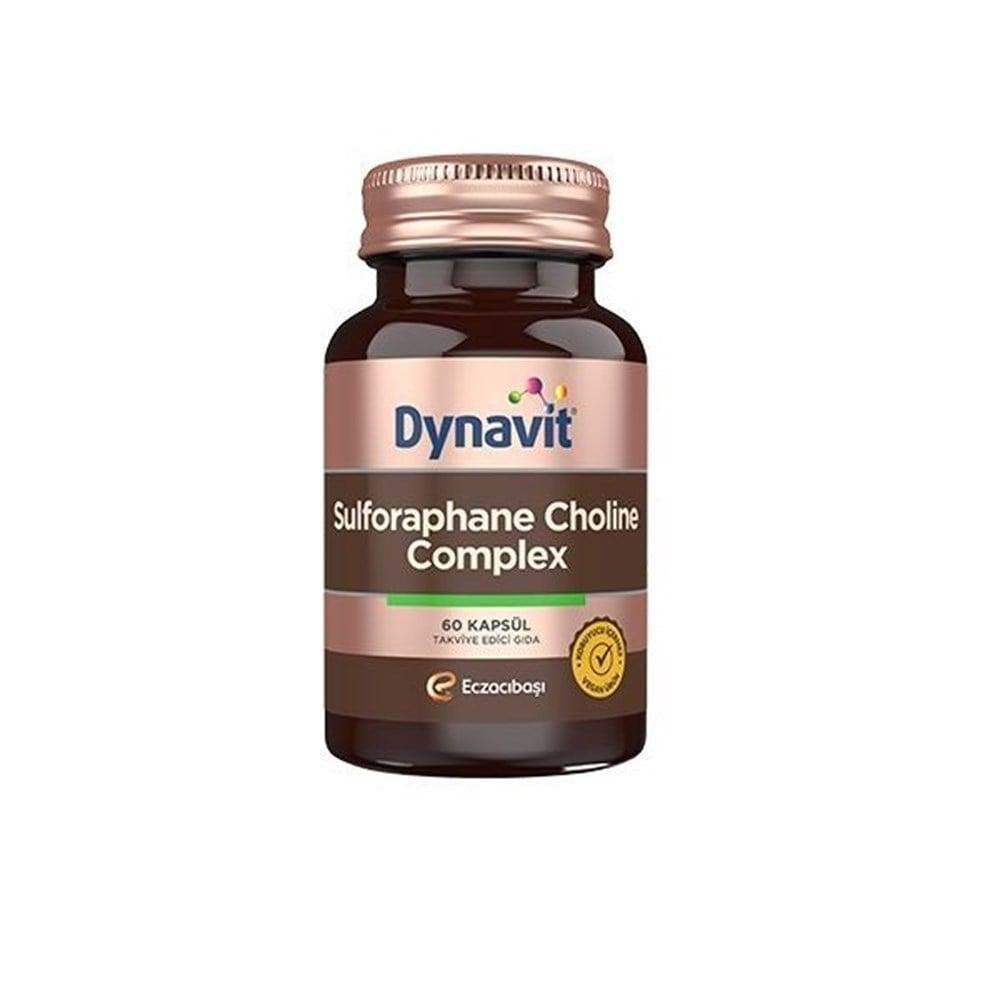 Dynavit Sulforaphane Choline Complex 60 Capsules - Liver Support Supplement with Silimarin, Choline, Broccoli & Artichoke Extract Dynavit Sulforaphane Choline Complex 60 Capsules - Liver Support Dietary Supplement, Liver Support, Silimarin, Choline, Sulforaphane, Broccoli Extract, Artichoke Extract, Capsule Supplement, Health and Wellness, Digestive Health, Antioxidant Supplement
