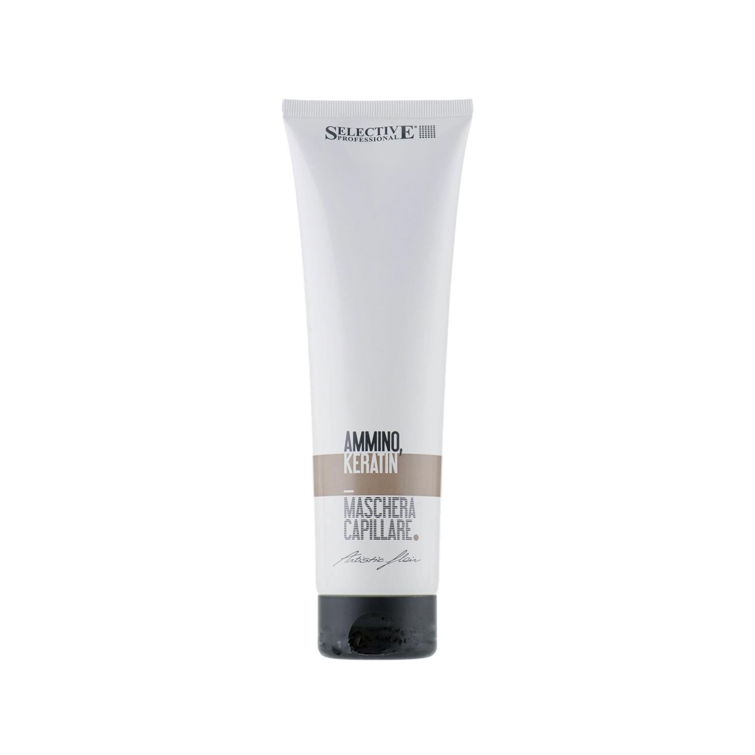 Selective Professional Keratin Hair Mask with Ammino Keratin - 10.14 fl oz Nourishing Repair Treatment Selective Professional Keratin Hair Mask - 10.14 fl oz Keratin Hair Mask, Selective Professional Hair Care, Ammino Keratin, Hair Repair Treatment, Professional Hair Mask, Hair Care Products, Nourishing Hair Mask, Repairing Hair Mask, Hair Treatment, Professional Hair Care, Hair Mask with Keratin, Hair Care Routine, Hair Repair, Damaged Hair Repair, Dry Hair Repair