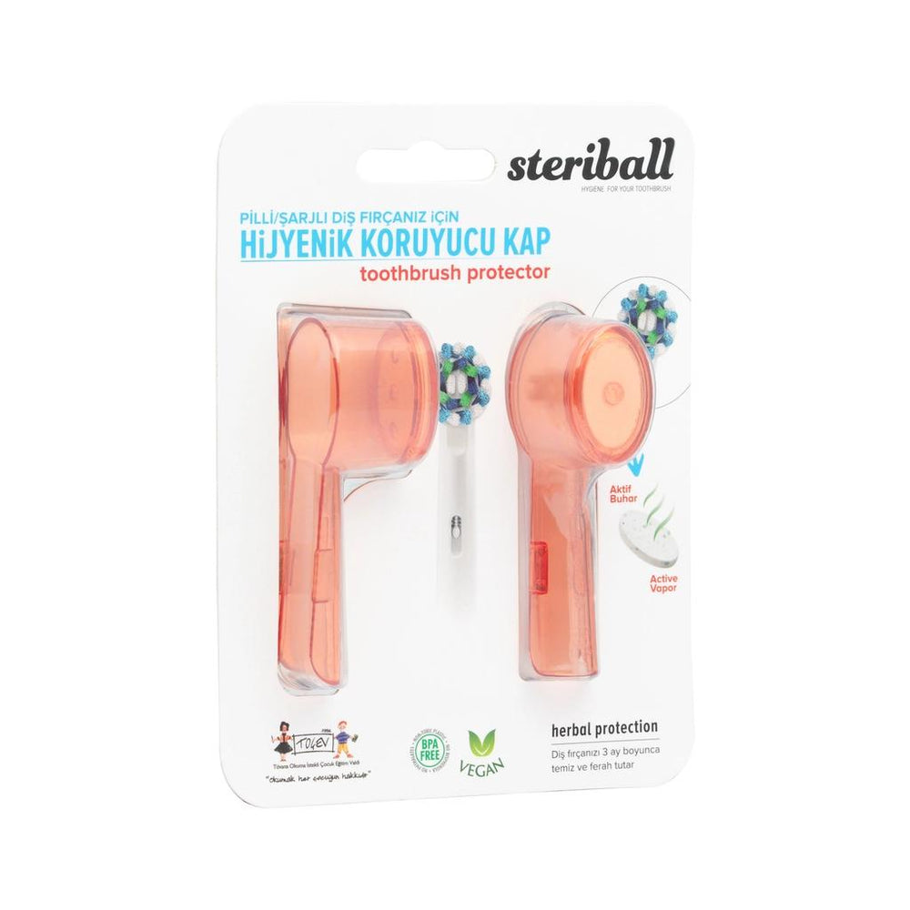 Steriball Electric Toothbrush Hygienic Protective Cover, Assorted