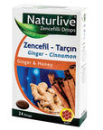 Naturlive Ginger & Cinnamon Herbal Lozenges - 24 Count