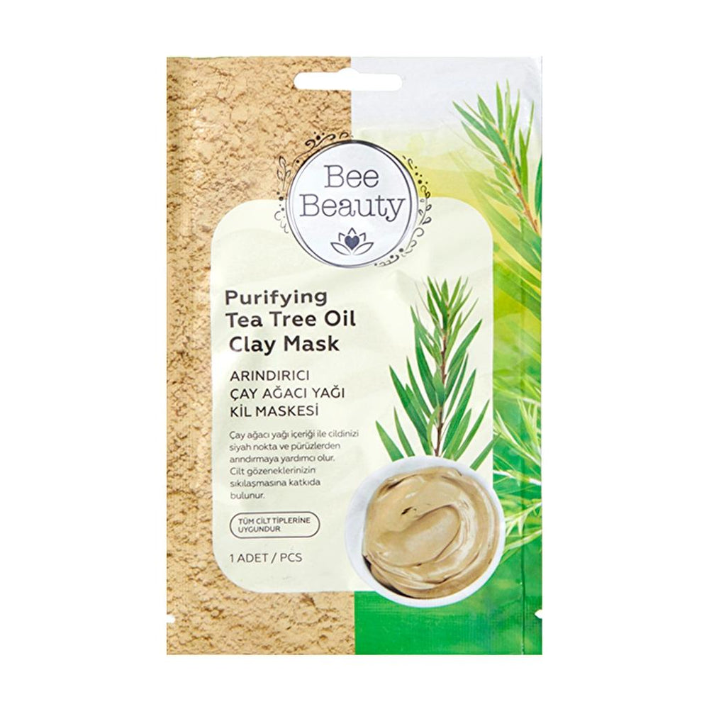 Bee Beauty Purifying Tea Tree Oil Clay Mask 100ml