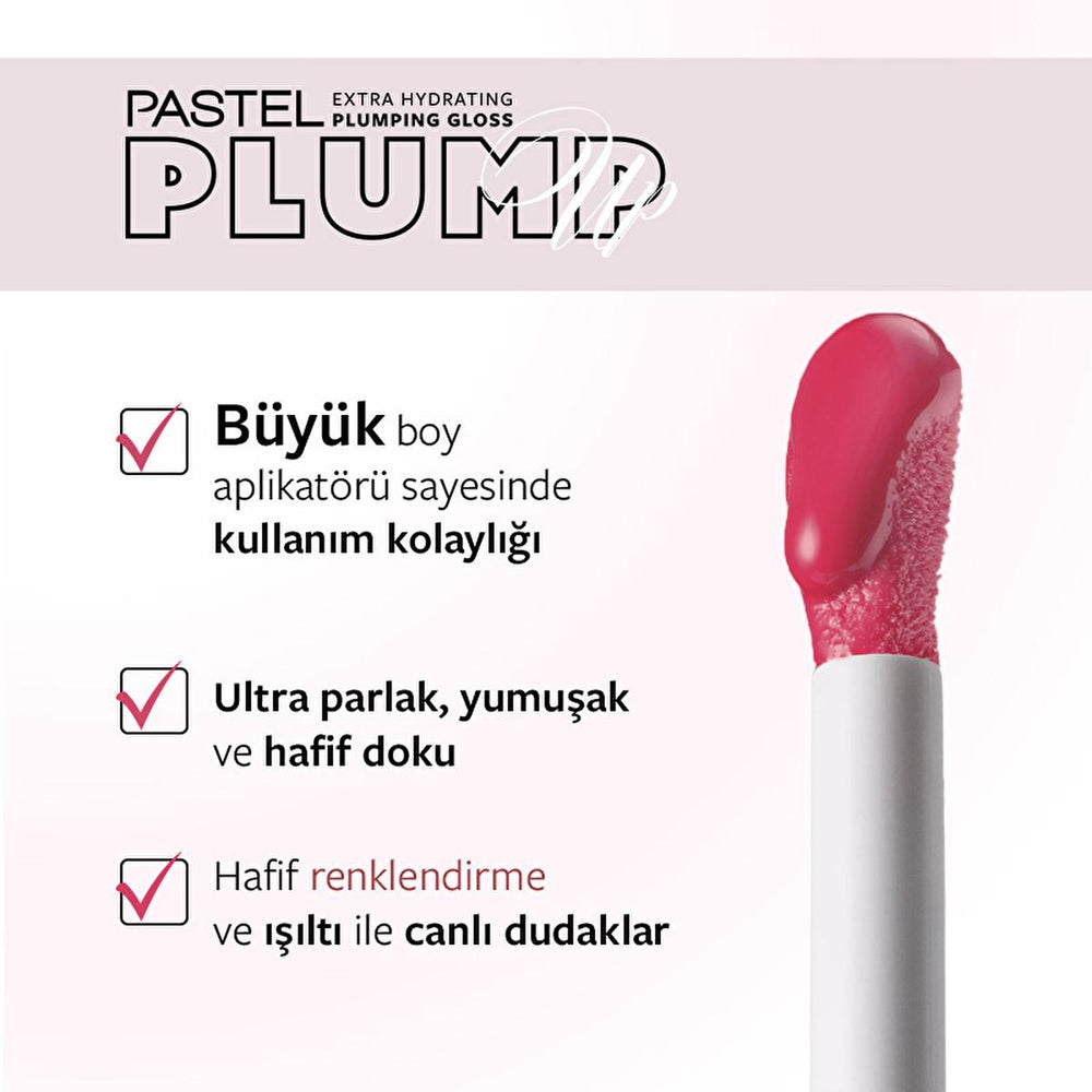 Pastel Profashion Plump Up Extra Hydrating Plumping Gloss - Vegan, Cruelty-Free Lip Gloss for Hydration & Plumping - view 7