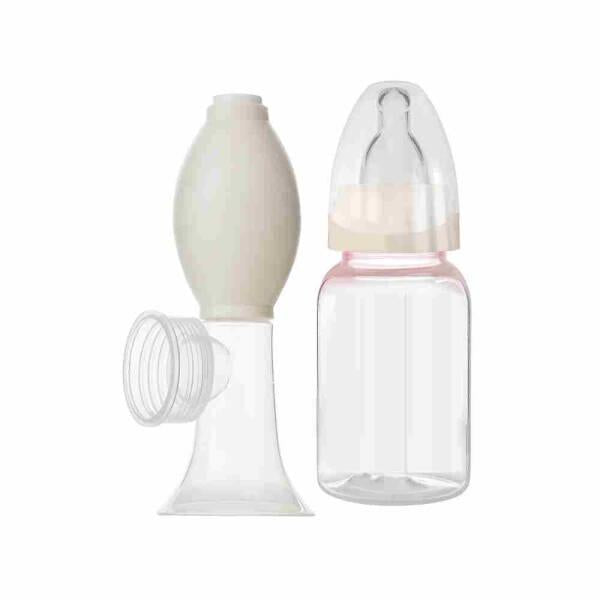 Bambino Manual Breast Pump with PP Bottle - Discreet Nursing Solution for New Parents - Baby Care