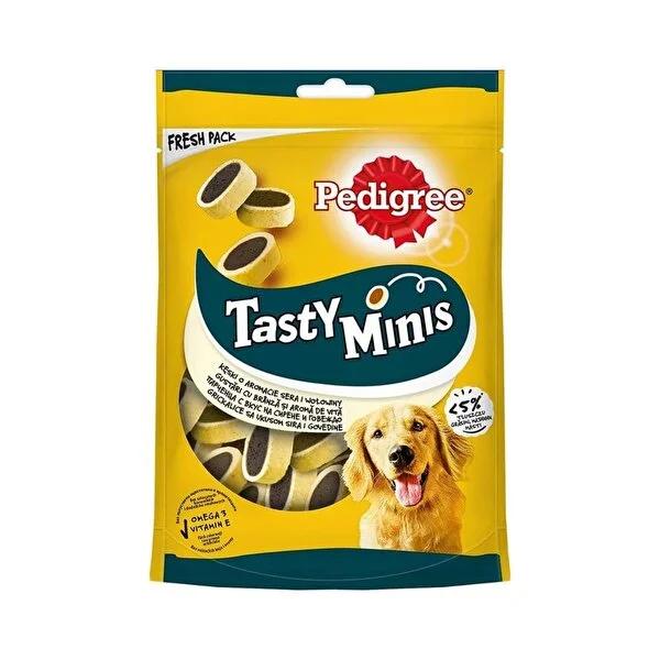 Pedigree Tasty Minis Beef & Cheese Dog Treats - Perfect Training Reward, Vitamin Enriched, Delicious Adult Dog Reward Snacks - 140g Pedigree Beef & Cheese Dog Treats - Tasty Training Reward dog treats, beef and cheese dog treats, dog training treats, adult dog treats, tasty dog treats, dog reward snacks, pedigree dog treats, dog treats for picky eaters, dog treats with vitamins, small dog treats, dog snack, beef treats, cheese treats, vitamin A, vitamin E, omega-3, healthy skin, cognitive function, dog heal