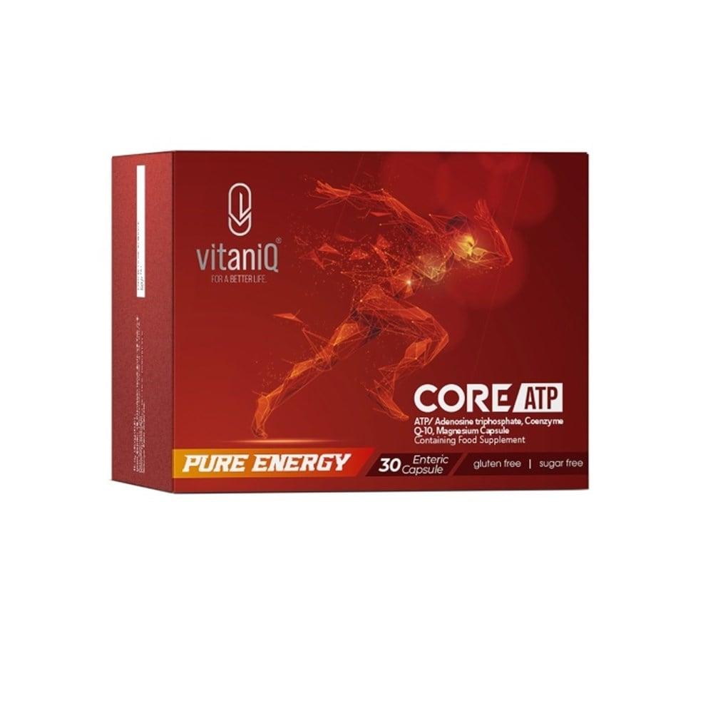 VitaniQ Dietary Supplement - ATP, Coenzyme Q10, Magnesium Capsules for Energy Support VitaniQ ATP Energy Supplement Capsules Dietary Supplement, ATP Supplement, Coenzyme Q10, Magnesium Supplement, Energy Support, Nutritional Supplement, Heart Health Supplement, Wellness Supplement, health supplements, energy boost, nutritional support