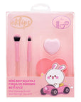 Eklips Character 4-Piece Makeup Brush and Sponge Set