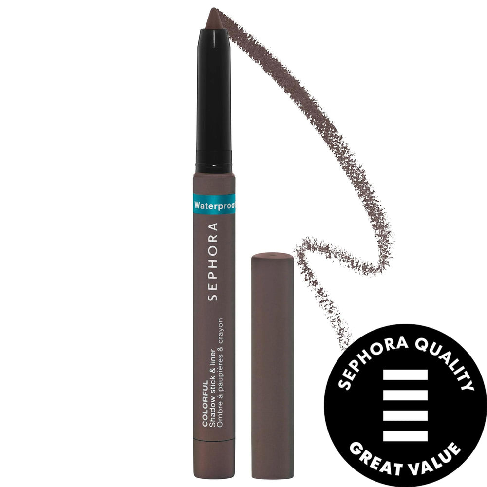 Sephora Colorful Waterproof Eyeshadow & Eyeliner Multi-Stick: 12-Hour Wear, Smudge-Proof, Transfer-Proof Eye Makeup - Matte, Metallic & Smokey Hues Sephora Waterproof Eyeshadow & Eyeliner - 12H Wear waterproof eyeshadow, waterproof eyeliner, long lasting eyeshadow, smudge proof eyeliner, eyeshadow stick, eyeliner stick, multi-use eye makeup, 12 hour wear eyeshadow, transfer-proof eyeliner, eyeshadow, eyeliner, eye makeup, waterproof makeup, long-lasting makeup, smudge-proof makeup, transfer-proof makeup, mu