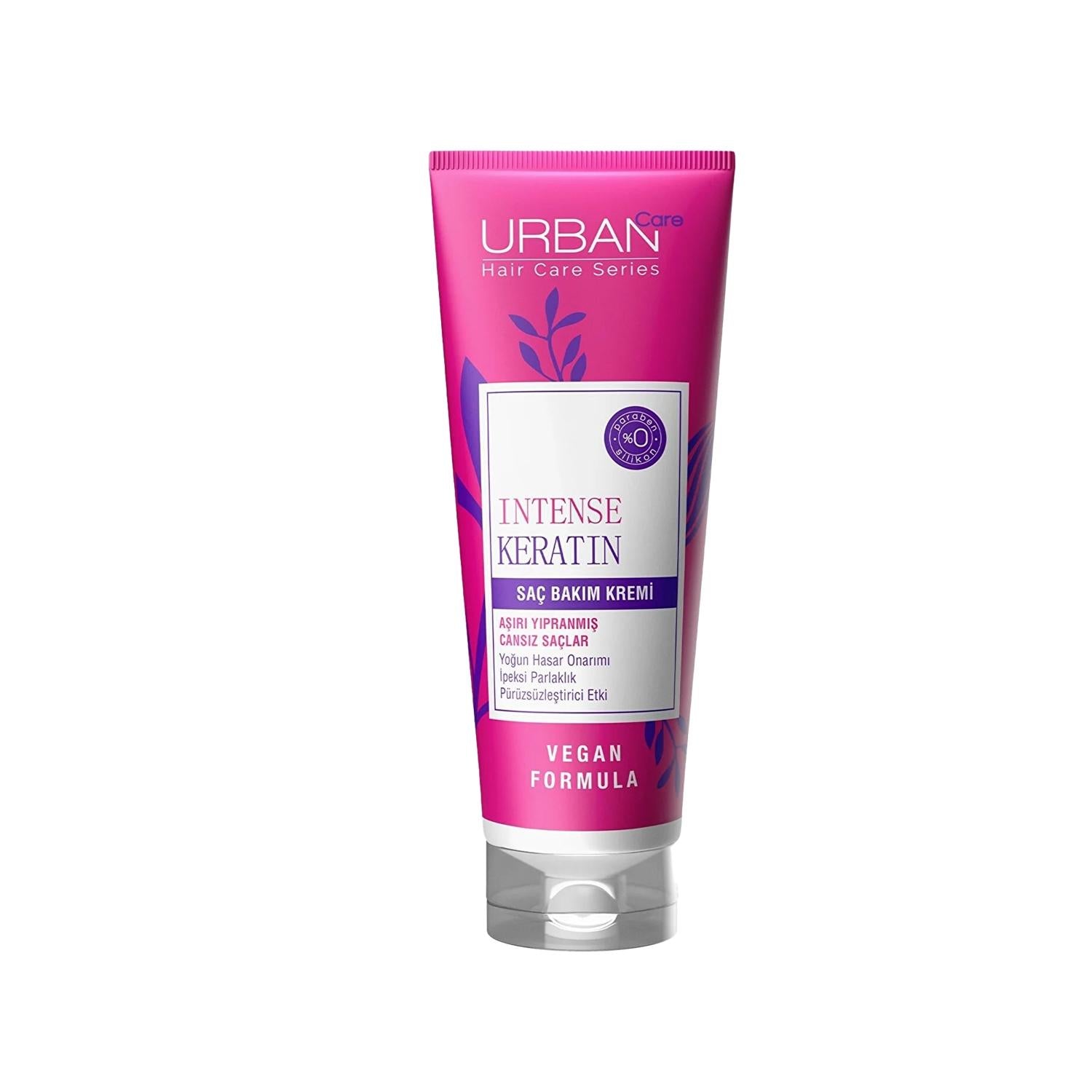 URBAN Care Keratin Hair Cream for Damaged Hair Repair - Intense Keratin Treatment, 8.45 fl oz URBAN Care Keratin Hair Cream for Repair Keratin Hair Cream, Damaged Hair Repair, Hair Care Cream, URBAN Care Hair Products, Intense Keratin Treatment, Hair Repair, Keratin Treatment, Hair Care, Hair Nourishment, Hair Strengthening, Damaged Hair Care, Hair Moisturizing, Keratin Hair Treatment