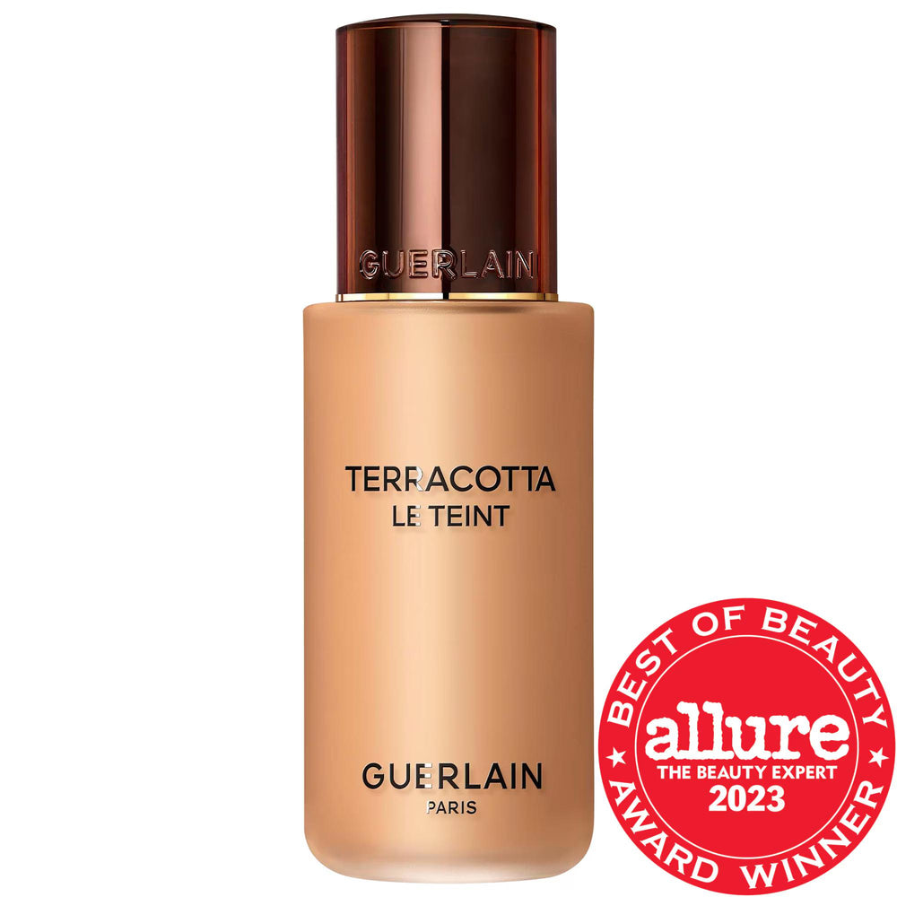 GUERLAIN Terracotta Le Teint: Flawless Luminous Matte Foundation, 24H Wear, Medium Coverage, Argan Oil & Self-Adapting for Healthy Glow GUERLAIN Terracotta Foundation: Luminous Matte, 24H Wear Terracotta foundation, long-wearing foundation, medium coverage foundation, luminous matte foundation, argan oil foundation, self-adapting foundation, healthy glow foundation, no-transfer foundation, liquid to powder foundation, cruelty-free foundation, Foundation Makeup, long-lasting makeup, healthy-looking glow, med